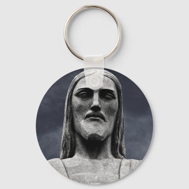 Cristo Redentor Statue Key Ring (Front)