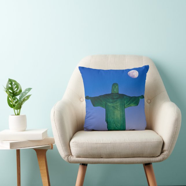 Cristo Redentor Statue| Rio de Janeiro Brazil Cushion (Chair)