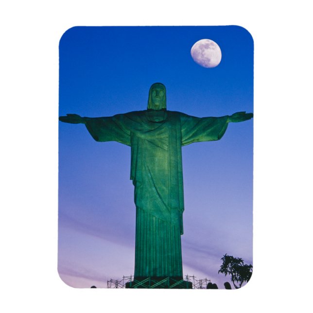 Cristo Redentor Statue| Rio de Janeiro Brazil Magnet (Vertical)