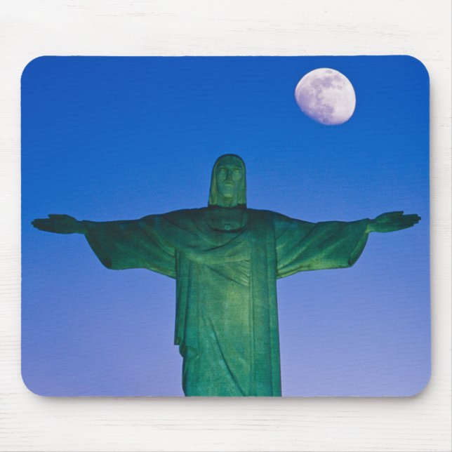 Cristo Redentor Statue| Rio de Janeiro Brazil Mouse Mat (Front)