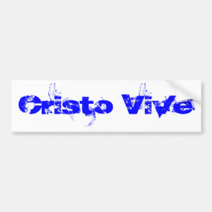 Cristo Vive Bumper Sticker