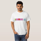 Cristopher periodic table name shirt (Front Full)