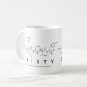 Cristy peptide name mug (Front Left)