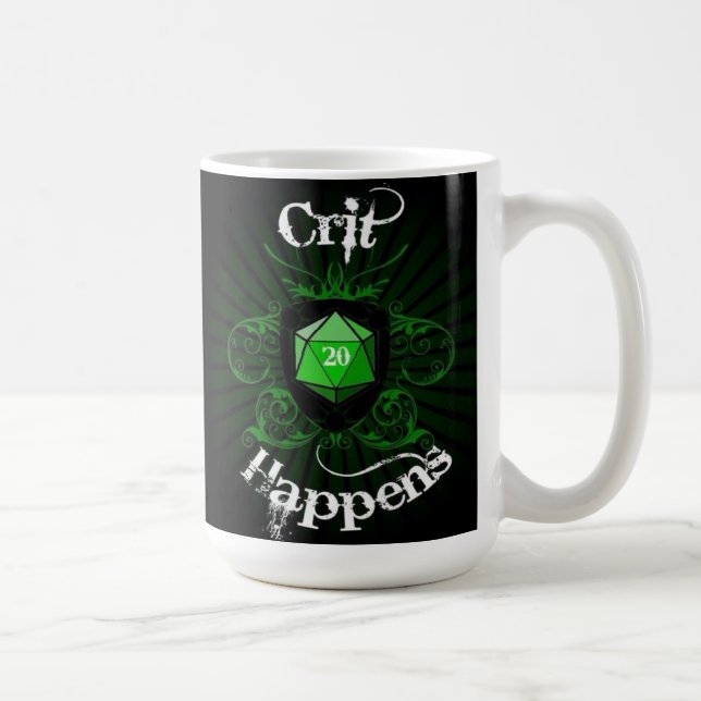 Crit Happens mug (Right)