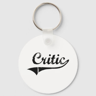 Critic Professional Job Key Ring