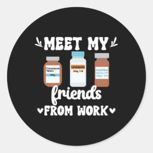 Critical Care Nurse Critical Care Nursing Classic Round Sticker