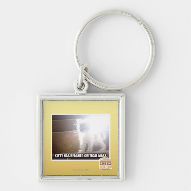 Critical Mass Kitty Key Ring (Front)