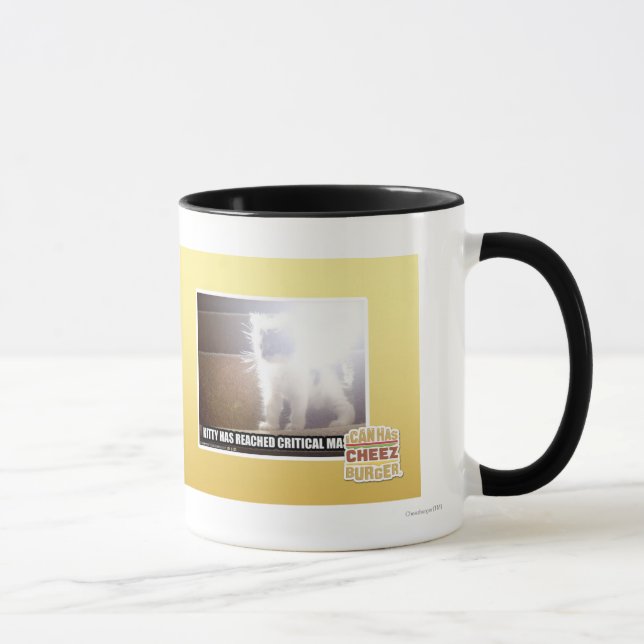 Critical Mass Kitty Mug (Right)