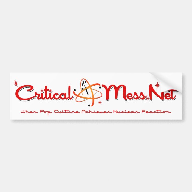 Critical Mess Bumper Sticker! Bumper Sticker (Front)