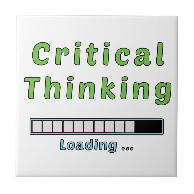 Critical Thinking Tile (Front)