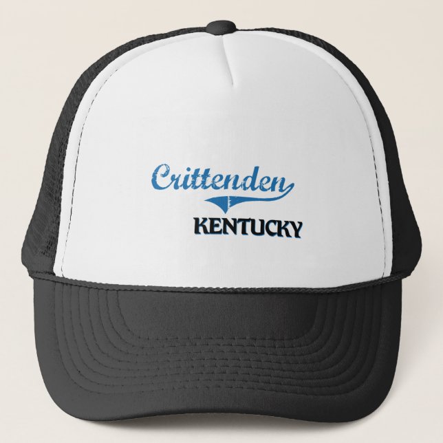 Crittenden Kentucky City Classic Trucker Hat (Front)
