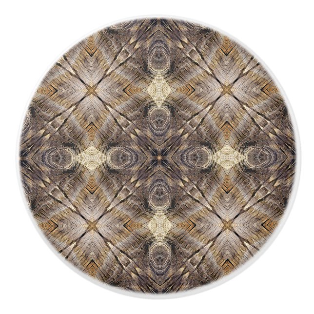 Critter Wood Ceramic Knob (Front)