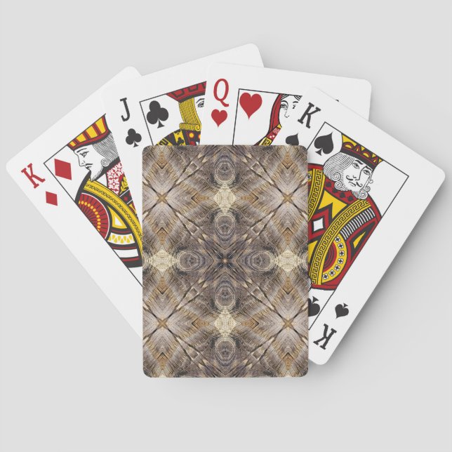 Critter Wood Playing Cards (Back)