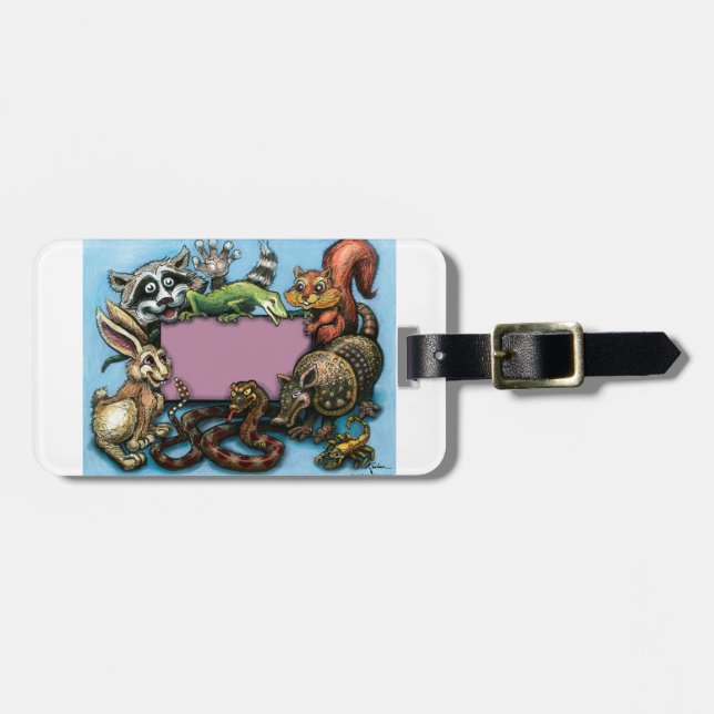 Critters Luggage Tag (Front Horizontal)