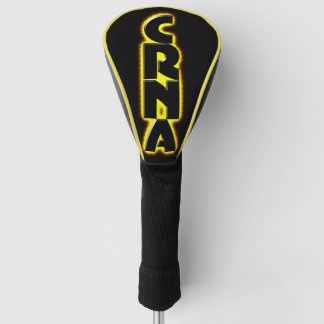 CRNA Anaesthesia Burning Golf Head Cover