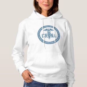 CRNA Certified Registered Nurse Anaesthetist Gifts Hoodie