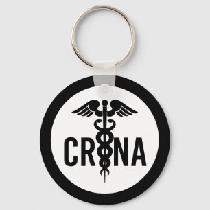 CRNA Certified Registered Nurse Anaesthetist Gifts Key Ring