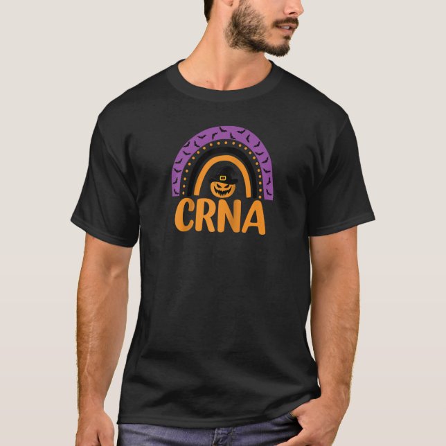 CRNA Certified Registered Nurse Anaesthetist Hallo T-Shirt (Front)