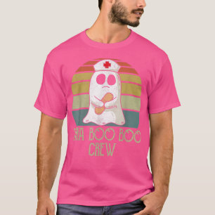 CRNA Nurse Boo Boo Crew Shirts, Girl Women Nursing T-Shirt