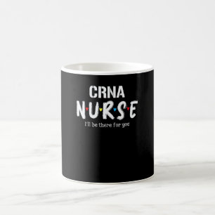 Crna Nurse Plaid Red Love Heart Stethoscope Rn Nur Coffee Mug