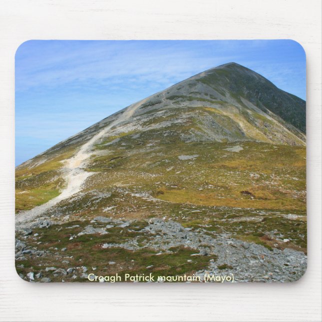 Croagh Patrick mountain Mouse Mat (Front)