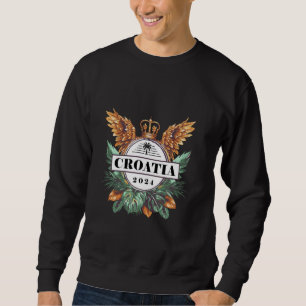 Croatia 2024 Vacation Team Hrvatska Sweatshirt