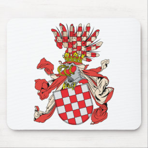 croatia, Austria Mouse Mat
