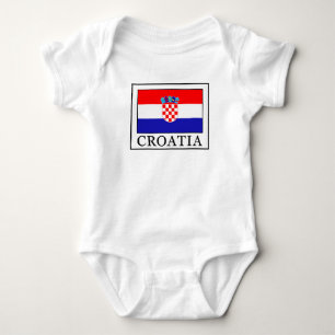 Croatia Baby Bodysuit