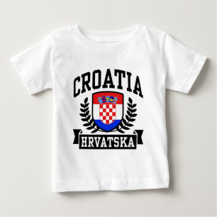 Croatia Baby T-Shirt