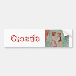Croatia Bumper Sticker