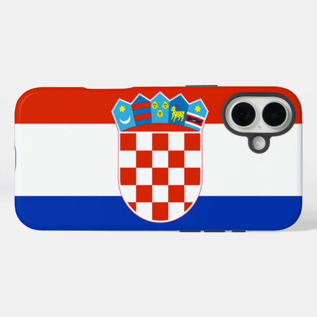 Croatia Case-Mate iPhone Case (Back (Horizontal))