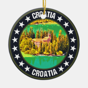 Croatia                                            ceramic tree decoration