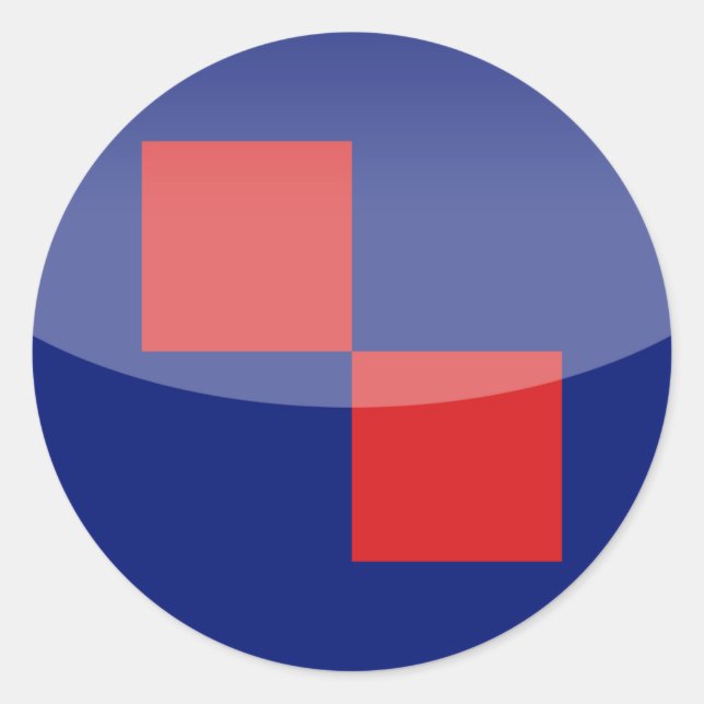 Croatia Classic Round Sticker (Front)