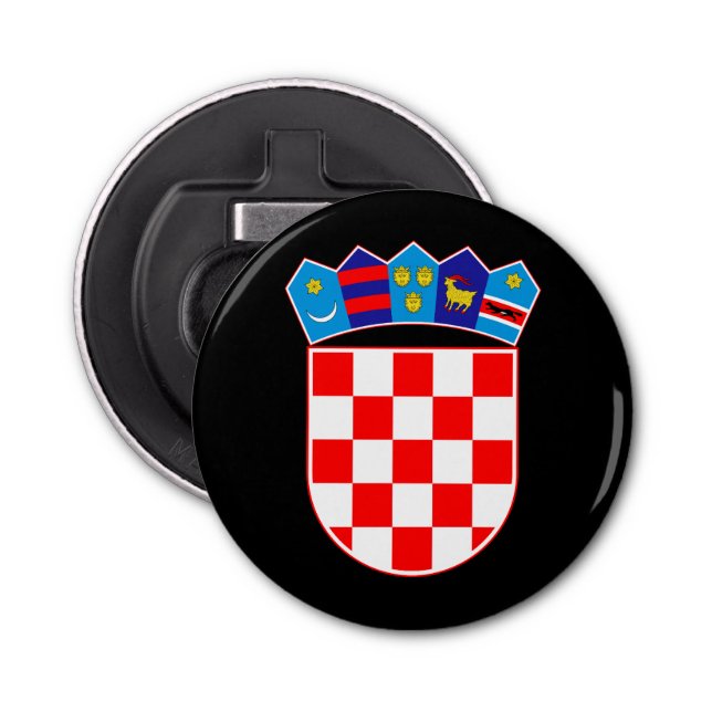 Croatia coat of arms bottle opener (Front)