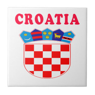Croatia Coat Of Arms Designs Tile