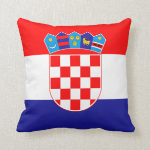 Croatia (Croatian) Flag Cushion