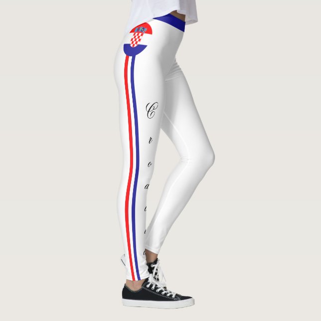 Croatia & Croatian Flag fashion leggings /sports (Right)