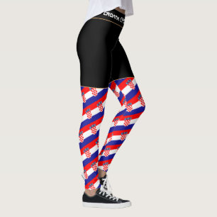 Croatia & Croatian Flag fashion /sport fan Leggings
