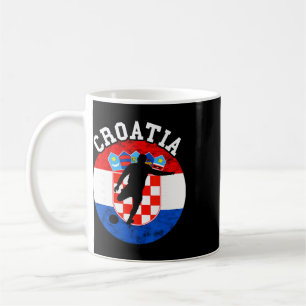 Croatia Croatian Football Croatian Flag Hrvatska S Coffee Mug