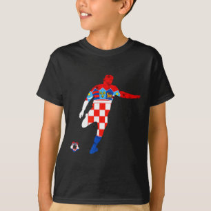 Croatia Croatian Roots Croatian Soccer Player Croa T-Shirt