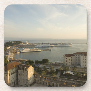 Croatia, Dalmatia, Split. View of Riva Coaster