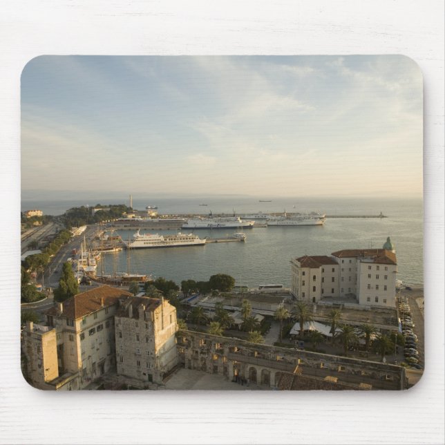 Croatia, Dalmatia, Split. View of Riva Mouse Mat (Front)