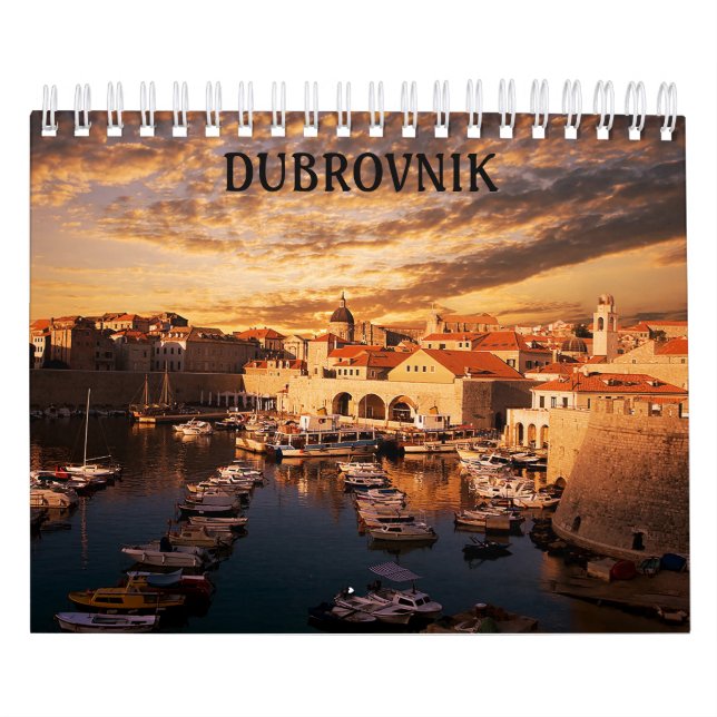 Croatia Dubrovnik calendar small (Cover)
