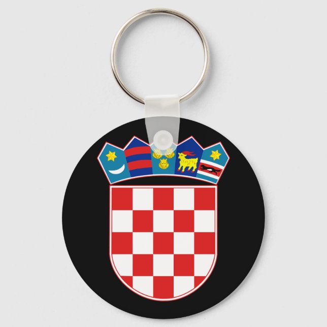 croatia emblem key ring (Front)