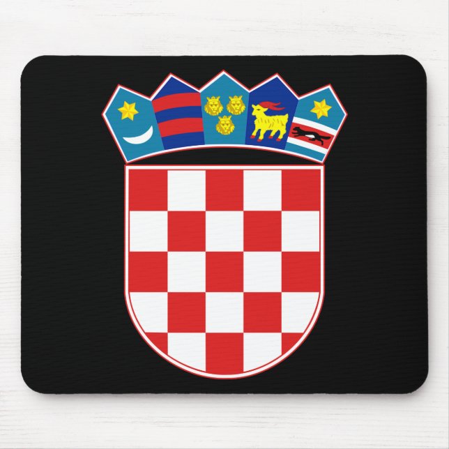 croatia emblem mouse mat (Front)
