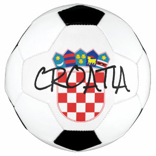 croatia emblem soccer ball