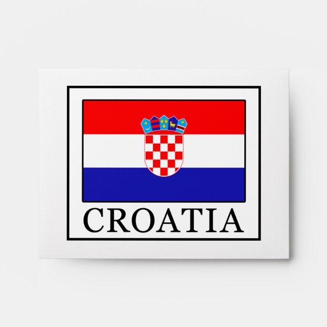Croatia Envelope (Front)