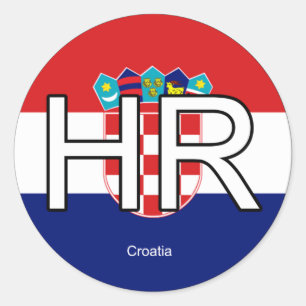 Croatia Euro Sticker