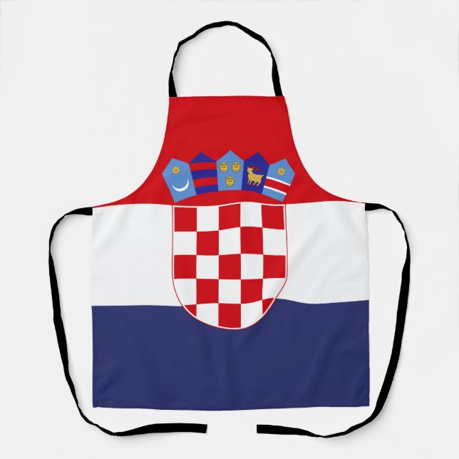 Croatia flag apron (Front)