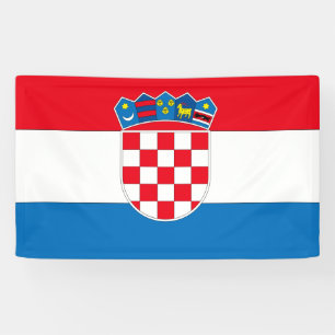 Croatia Flag Banner
